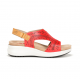 Sandalias Mujer Fluchos Yagon F1481 Rojo