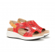 Sandalias Mujer Fluchos Yagon F1481 Rojo