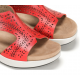 Sandalias Mujer Fluchos Yagon F1481 Rojo