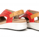 Sandalias Mujer Fluchos Yagon F1481 Rojo