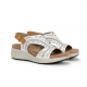 Sandalias Mujer Fluchos Yagon F1481 Blanco