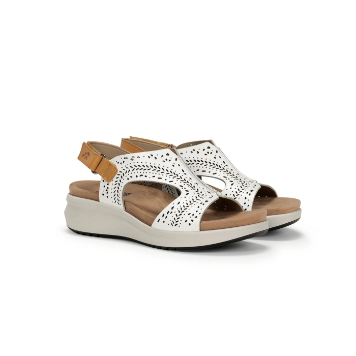 Sandalias Mujer Fluchos Yagon F1481 Blanco