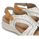 Sandalias Mujer Fluchos Yagon F1481 Blanco