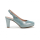 Zapatos Tacón Mujer Dorking Blesa D5833 Azul