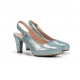 Zapatos Tacón Mujer Dorking Blesa D5833 Azul