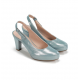 Zapatos Tacón Mujer Dorking Blesa D5833 Azul