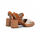 Sandalias Tacón Mujer Dorking Diamond D9287 Dorado