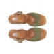Sandalias Tacón Mujer Dorking Diamond D9287 Verde