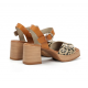 Sandalias Tacón Mujer Dorking Diamond D9287 Taupe