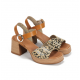 Sandalias Tacón Mujer Dorking Diamond D9287 Taupe