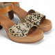 Sandalias Tacón Mujer Dorking Diamond D9287 Taupe