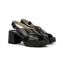 Sandalias Tacón Mujer Dorking Diamond D9333 Negro