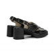 Sandalias Tacón Mujer Dorking Diamond D9333 Negro