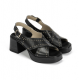 Sandalias Tacón Mujer Dorking Diamond D9333 Negro