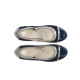 Zapato Tacón Bajo Mujer Dorking Frida D9027 Azul