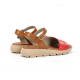 Sandalias Mujer Dorking Gandía D9463 Roja