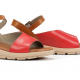 Sandalias Mujer Dorking Gandía D9463 Roja