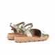 Sandalias Mujer Dorking Gandía D9463 Dorada