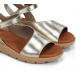 Sandalias Mujer Dorking Gandía D9463 Dorada