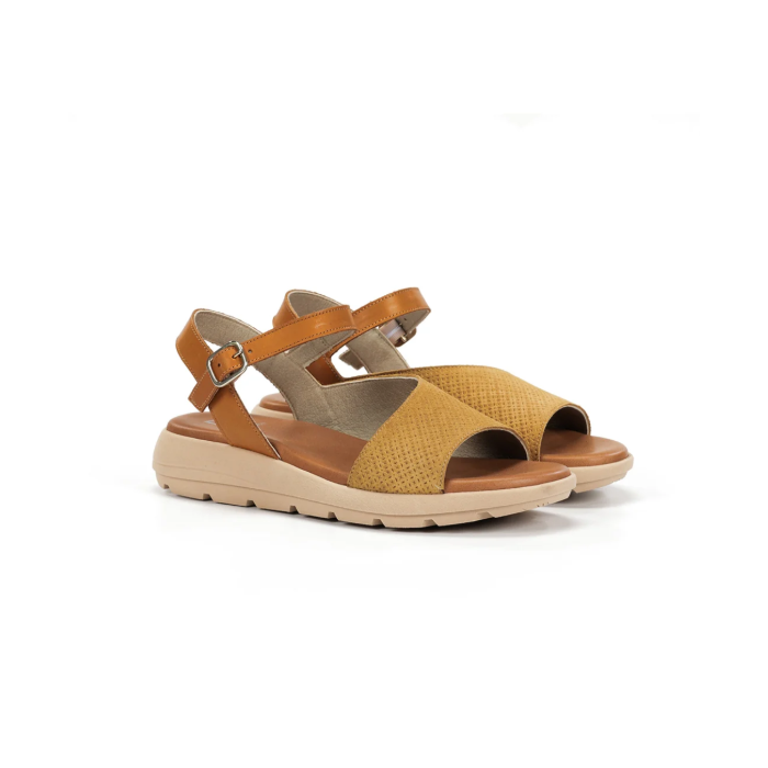 Sandalias Mujer Dorking Gandía D9464 Marrón