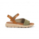 Sandalias Mujer Dorking Gandía D9464 Verde