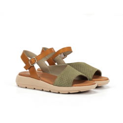 Sandalias Mujer Dorking Gandía D9464 Verde