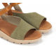 Sandalias Mujer Dorking Gandía D9464 Verde