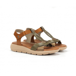 Sandalias Mujer Dorking Gandía D9466 Verde