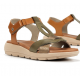 Sandalias Mujer Dorking Gandía D9466 Verde
