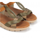 Sandalias Mujer Dorking Gandía D9466 Verde