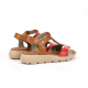 Sandalias Mujer Dorking Gandía D9466 Rojo