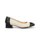 Zapatos Tacón Bajo Mujer Dorking Gia D9302 Taupe