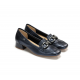 Zapatos Tacón Bahjo Mujer Dorking Gia D9303 Azul