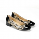 Zapatos Tacón Bajo Mujer Dorking Gia D9304 Negro
