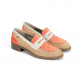 Zapatos Mocasines Mujer Dorking Harvard D9245 Taupe/Naranja