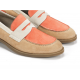 Zapatos Mocasines Mujer Dorking Harvard D9245 Taupe/Naranja