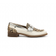 Zapatos Mocasines Mujer Dorking Harvard D9455 Dorado