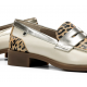 Zapatos Mocasines Mujer Dorking Harvard D9455 Dorado