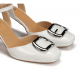 Sandalias Tacón Mujer Dorking Karla D9264 Blanco
