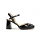 Sandalias Tacón Mujer Dorking Karla D9264 Negro