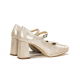 Zapatos Tacón Mujer Dorking Karla D9265 Dorado