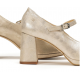 Zapatos Tacón Mujer Dorking Karla D9265 Dorado