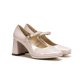 Zapatos Tacón Mujer Dorking Karla D9265 Nude