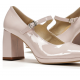 Zapatos Tacón Mujer Dorking Karla D9265 Nude