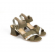 Sandalias Tacón Mujer Dorking Larus D9461 Verde
