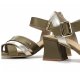 Sandalias Tacón Mujer Dorking Larus D9461 Verde