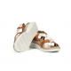 Sandalias Cuña Mujer Fluchos Leza F2135 Taupe