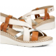 Sandalias Cuña Mujer Fluchos Leza F2135 Taupe