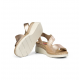 Sandalias Cuña Mujer Fluchos Leza F2137 Dorado
