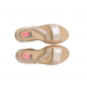 Sandalias Cuña Mujer Fluchos Leza F2137 Dorado